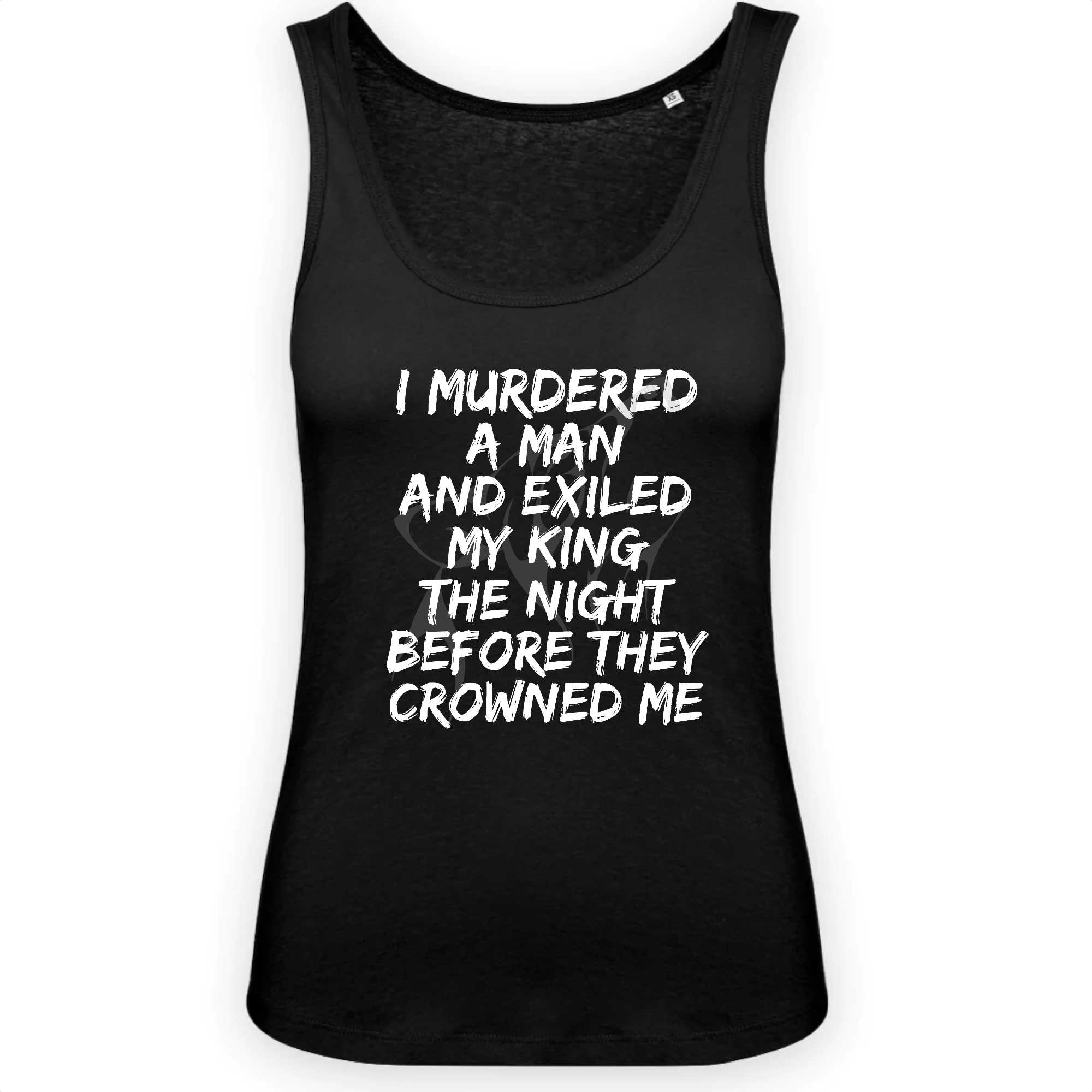 I Murdered a Man - Oren-yaro - Women Tank Top 100% Organic Cotton