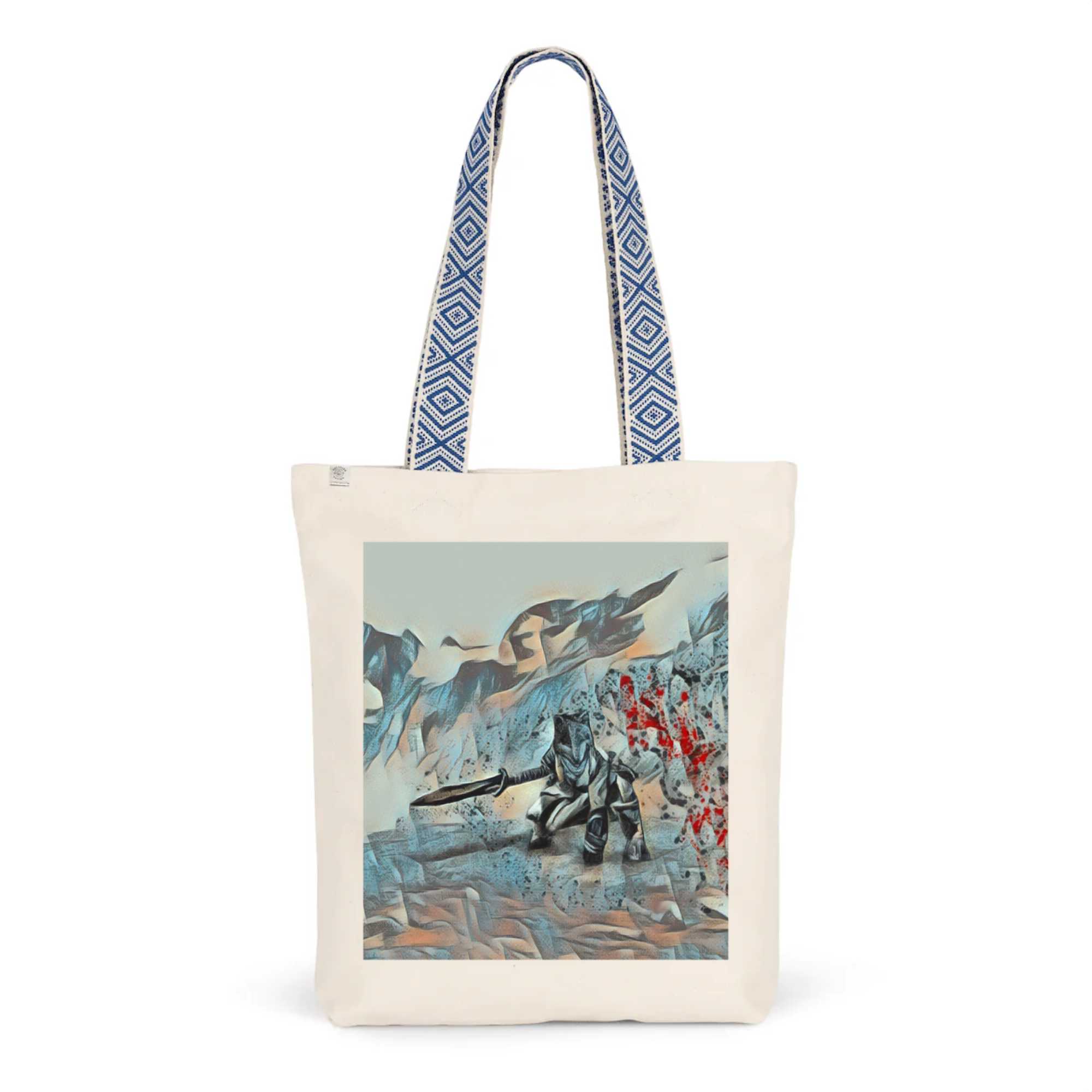 The Bitch Queen Mosaic Full - Totebag Organic Cotton