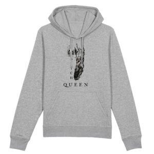 Bitch Queen Crown - Organic Hoodie Drummer