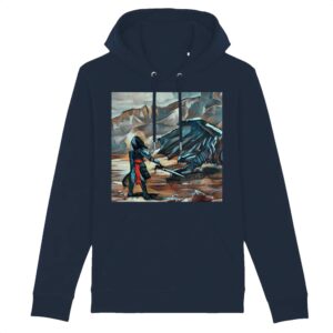 The Warrior Mosaic Full - Unisex Organic Hoodie