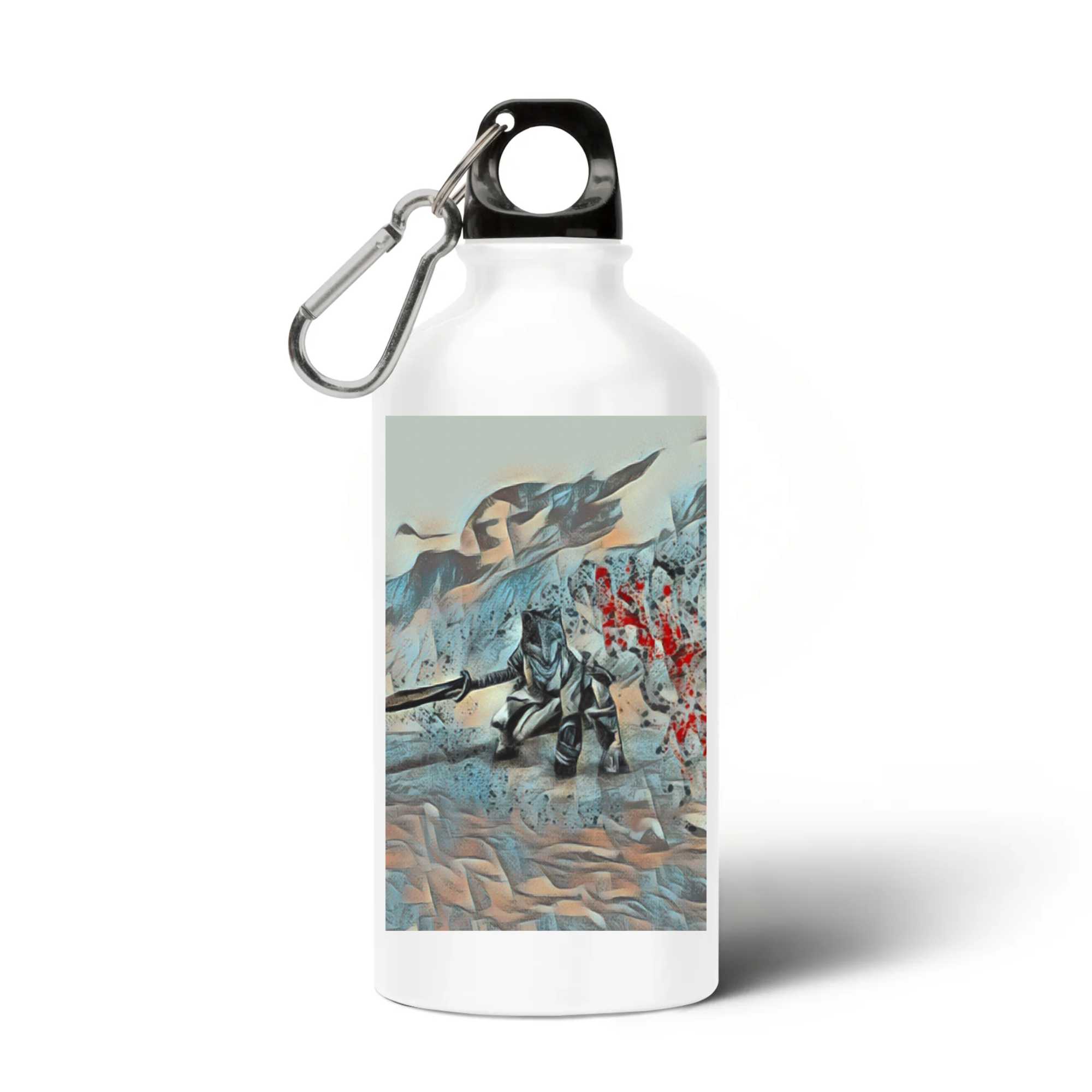 Bitch Queen Mosaic Full - Aluminum Water Bottle