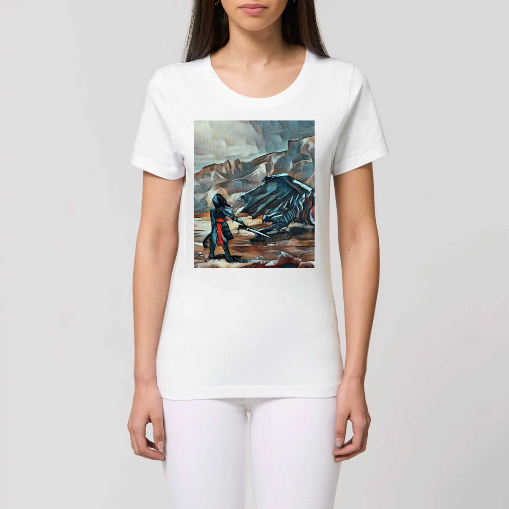 The Warrior Mosaic Full - Women T-shirt 100% Organic Cotton