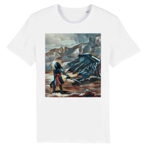 The Warrior Mosaic Full - Unisex Tee Shirt 100% Organic Cotton