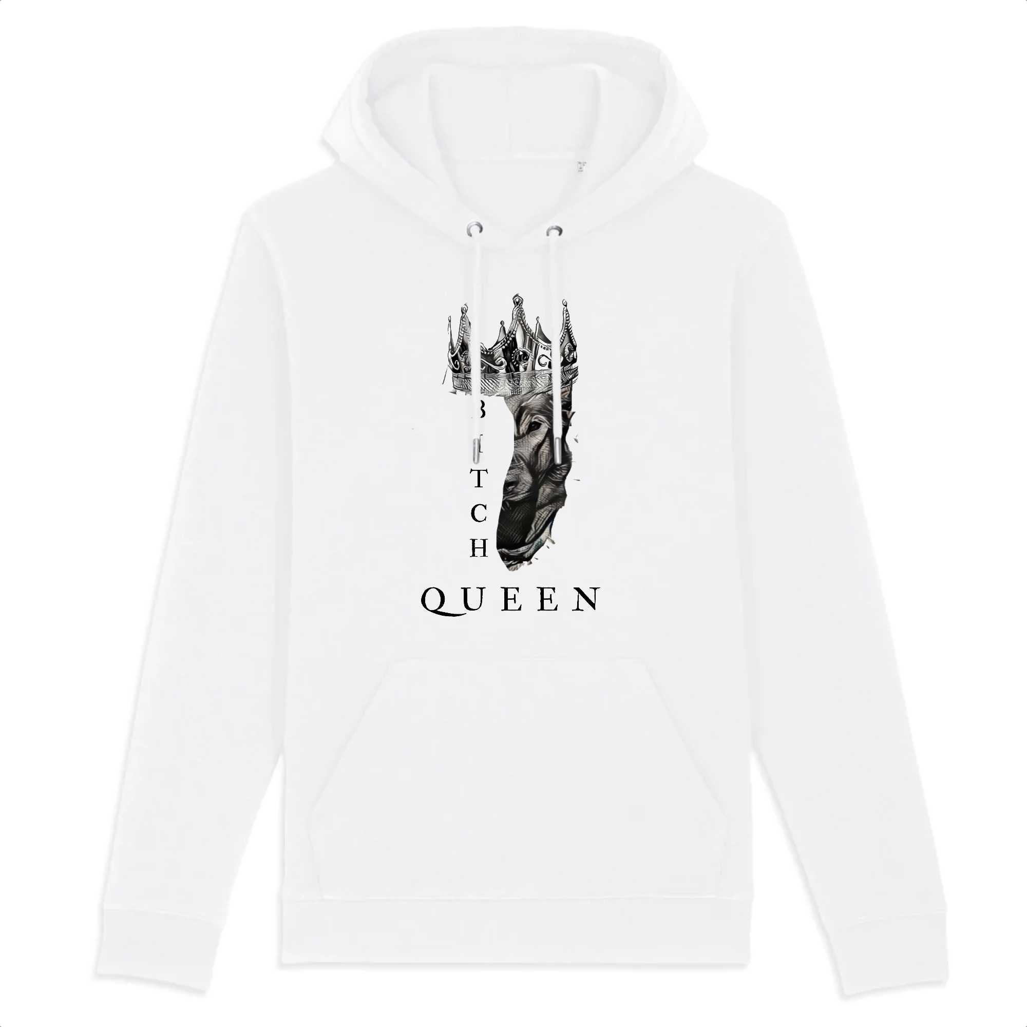 Bitch Queen Crown - Organic Hoodie Cruiser