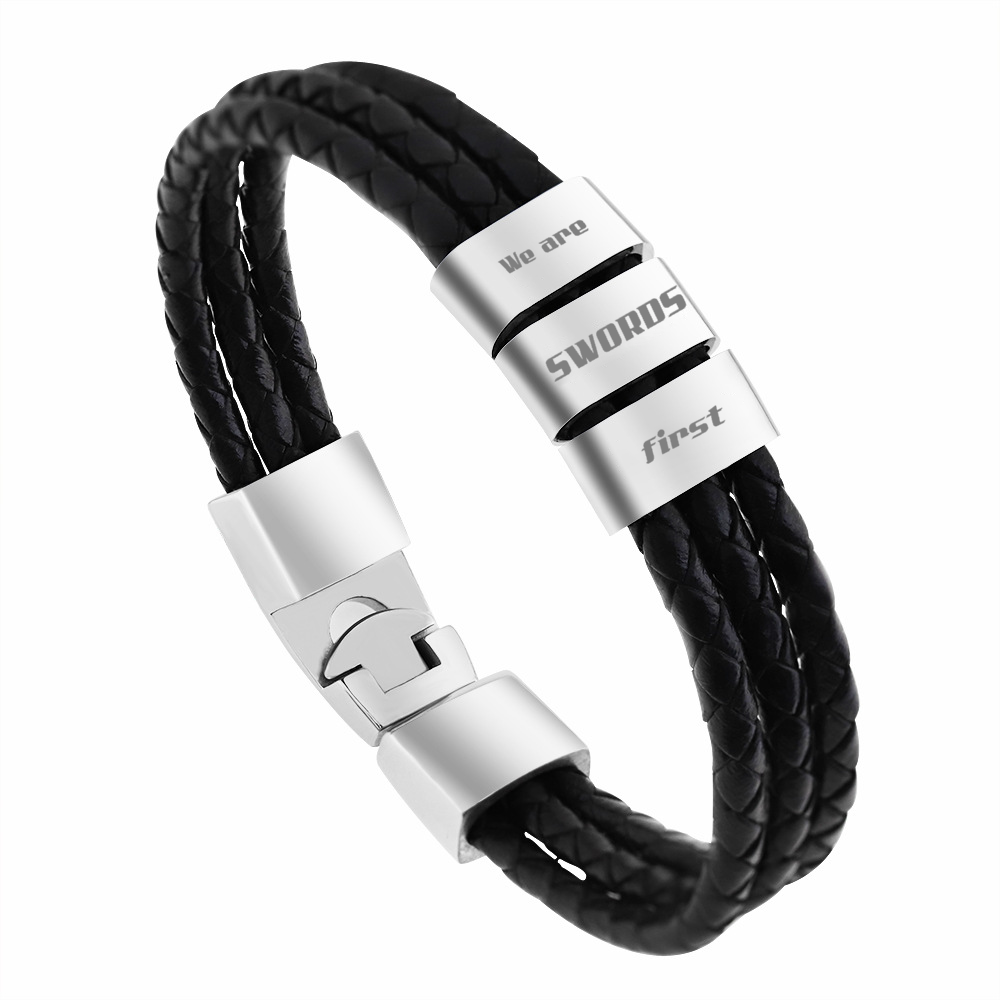 House Oren-yaro Tenet - Weaved Bracelet with Stainless Steel